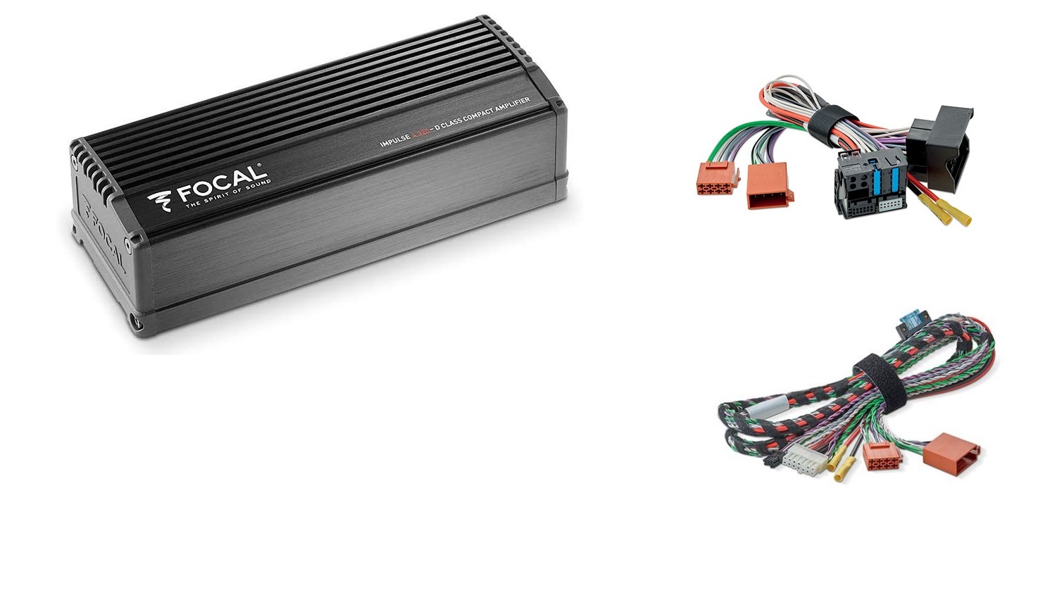 Amplificatore audio Focal per Audi A5 8T con cablaggi Plug and play
