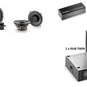 Kit Sound Upgrade FOCAL Porsche 911 964 88-94 Cabrio Speaker+Amplifier+Subwoofer