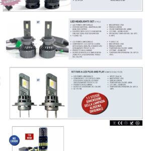 Kit completo conversione Led lenticolare per Mercedes ML serie W164