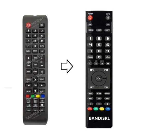 Telecomando compatibile per AKAI AKTV4329M SMART già programmato