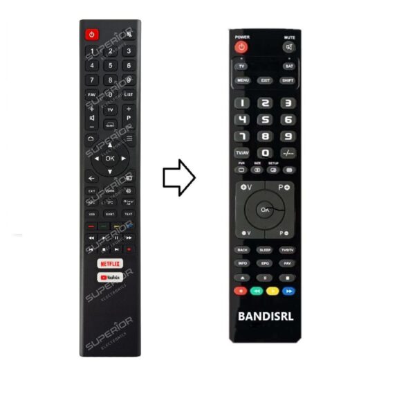 Telecomando compatibile per NGM  NGM-TV3201A