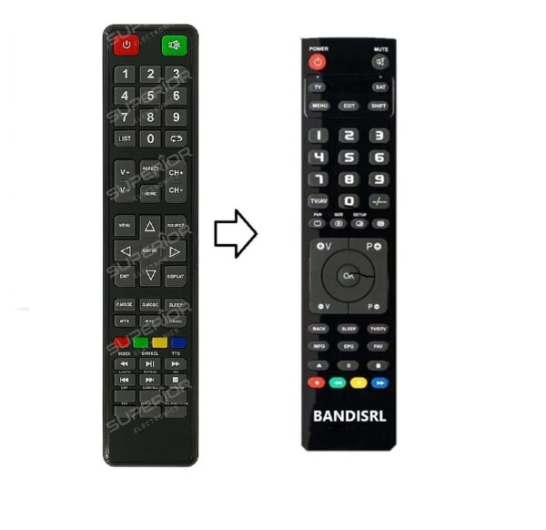 Telecomando compatibile per NGM TV3202A