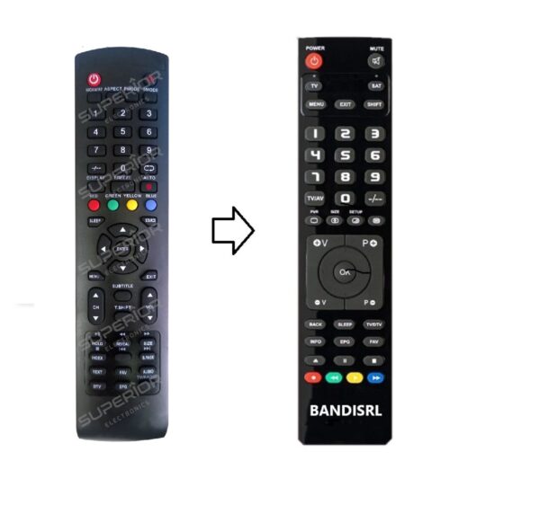 Telecomando compatibile per OK ODL24870H-TB già programmato