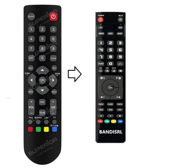 Telecomando compatibile per OK ODL40560F-DB già programmato