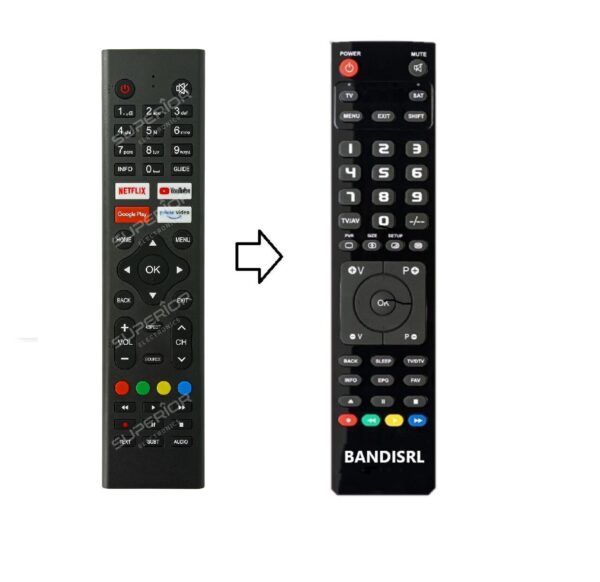 Telecomando compatibile per OK ODL32761HN-TAB già programmato