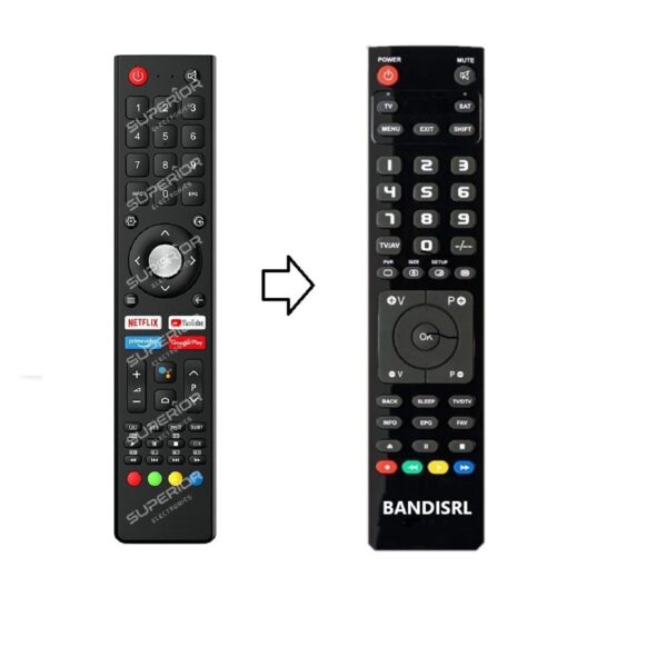 Telecomando compatibile per OK ODL43671U-TAB già programmato
