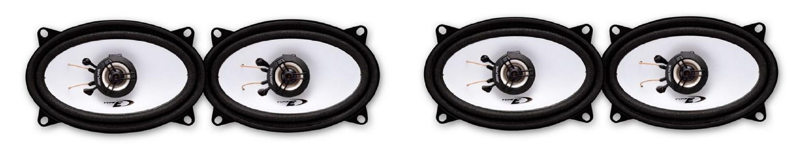 Kit 4 altoparlanti Alpine per Fiat Croma serie dal 1985 al 1996 tipo 154