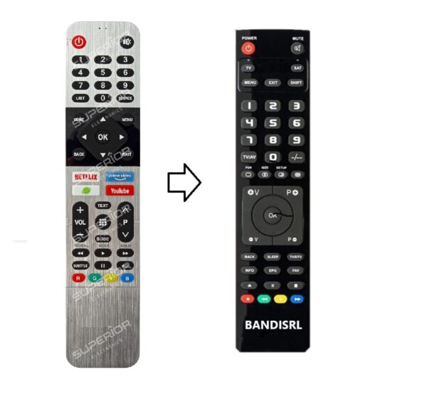 Telecomando compatibile per Zephir TAN50-7000