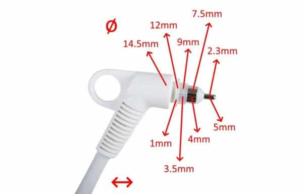 Rowenta Calor cavo alimentazione per piastra per capelli Wet & Dry CF7550 - immagine 2