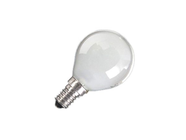 leuci lampada ad incandescenza smerigliata attacco E 14 - 60 watt