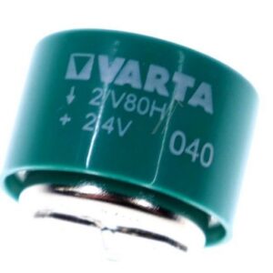 Varta 2/V80H KM SLF STD+ 2,4V-70MAH NI-MH   2 Alette 3 Pin da circuito stampato
