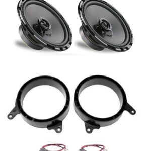 Kit altoparlanti coassiali + cavi per Mercedes Classe E (W210) anteriori