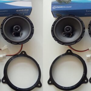 Kit altoparlanti Phonocar per Dacia Duster II serie dal 2018 con adattatori e supporti