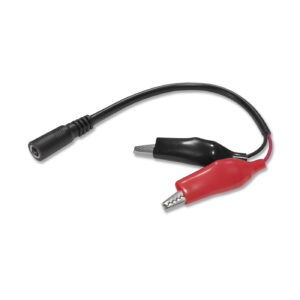 Cavo con pinze coccodrillo presa 5,5 2,1mm