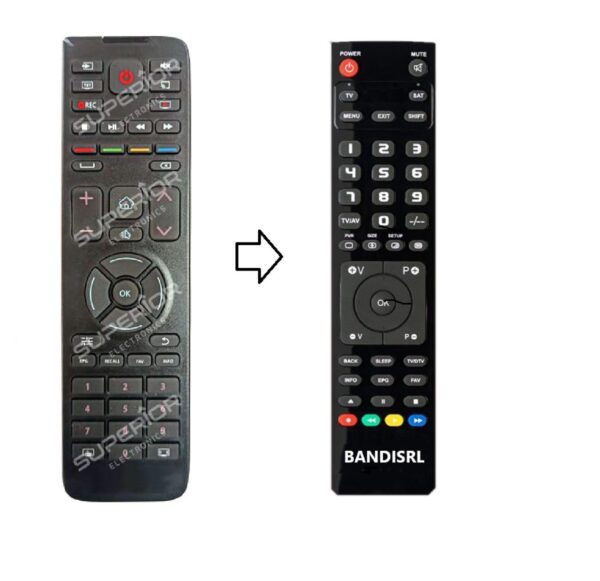 Telecomando di ricambio per Seleco TV39020HDA9 Smart