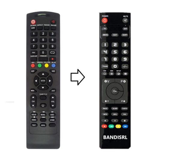 Telecomando compatibile per RCA 32H1-EU (2° Versione) già programmato