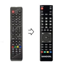 Telecomando compatibile per AKAI AKTV4330SM già programmato