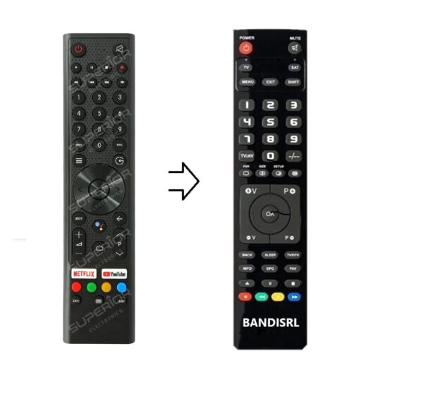 Telecomando compatibile per Smart Tech SMT50F30UC2M1B1