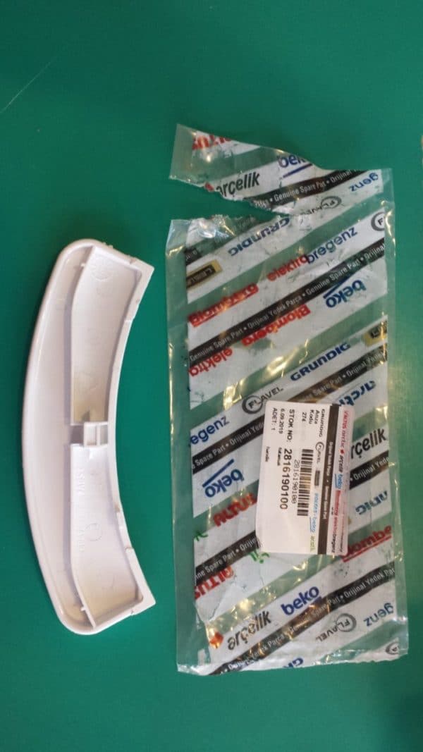 Maniglia oblò lavatrice Beko modello 2816190100 - immagine 2