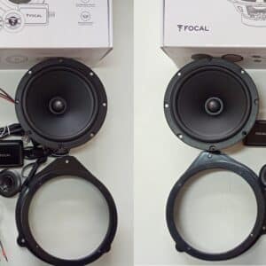 Kit 8 altoparlanti Focal per AUDI A3 8PA Sportback dal 2004 al 2013 Anteriori e Posteriori