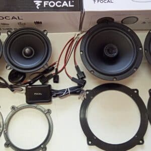 Kit 6 altoparlanti FOCAL per Audi A3 (8L) 96-03 Anteriori e Posteriori