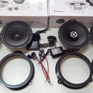 Kit 6 altoparlanti Focal per AUDI A3 8P dal 2004 al 2013 Anteriori e Posteriori