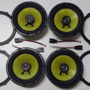 Kit 4 altoparlanti per Peugeot 308 con adattatori e cavi