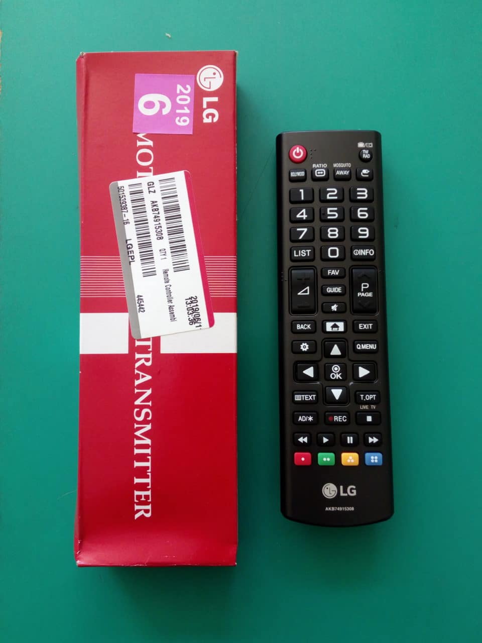 Telecomando originale per TV LG modello 49UH603V 49 UH603V 49UH603 - Bandi  Srl