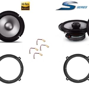 Kit 6 altoparlanti Alpine S2 per Kia Sorento dal 2010 al 2020 Anteriori e Posteriori