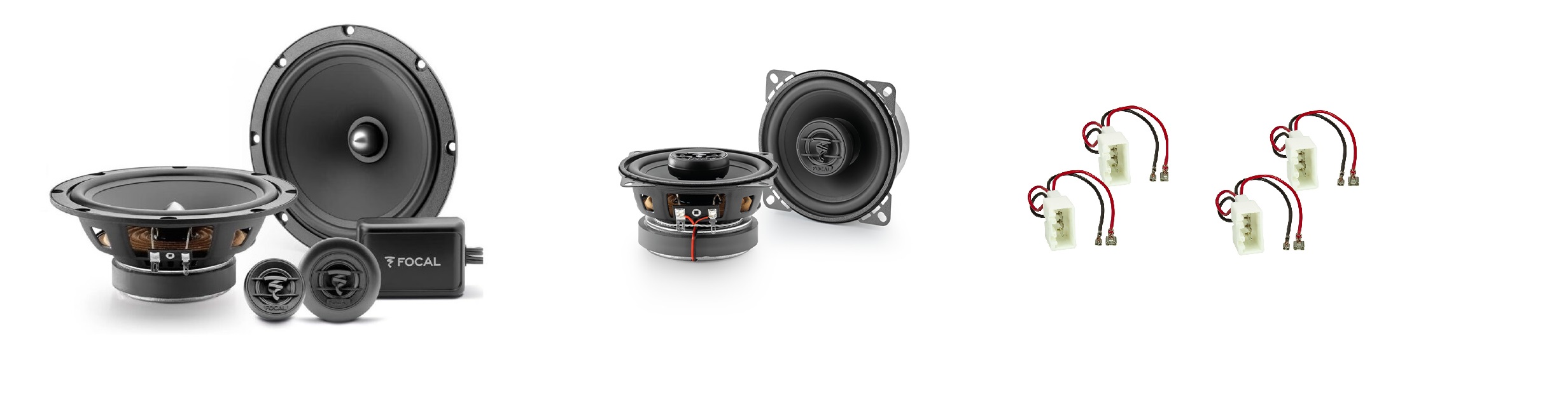 Kit 6 altoparlanti FOCAL per BMW Z3 1° serie Facelift dal 1999 al 2002
