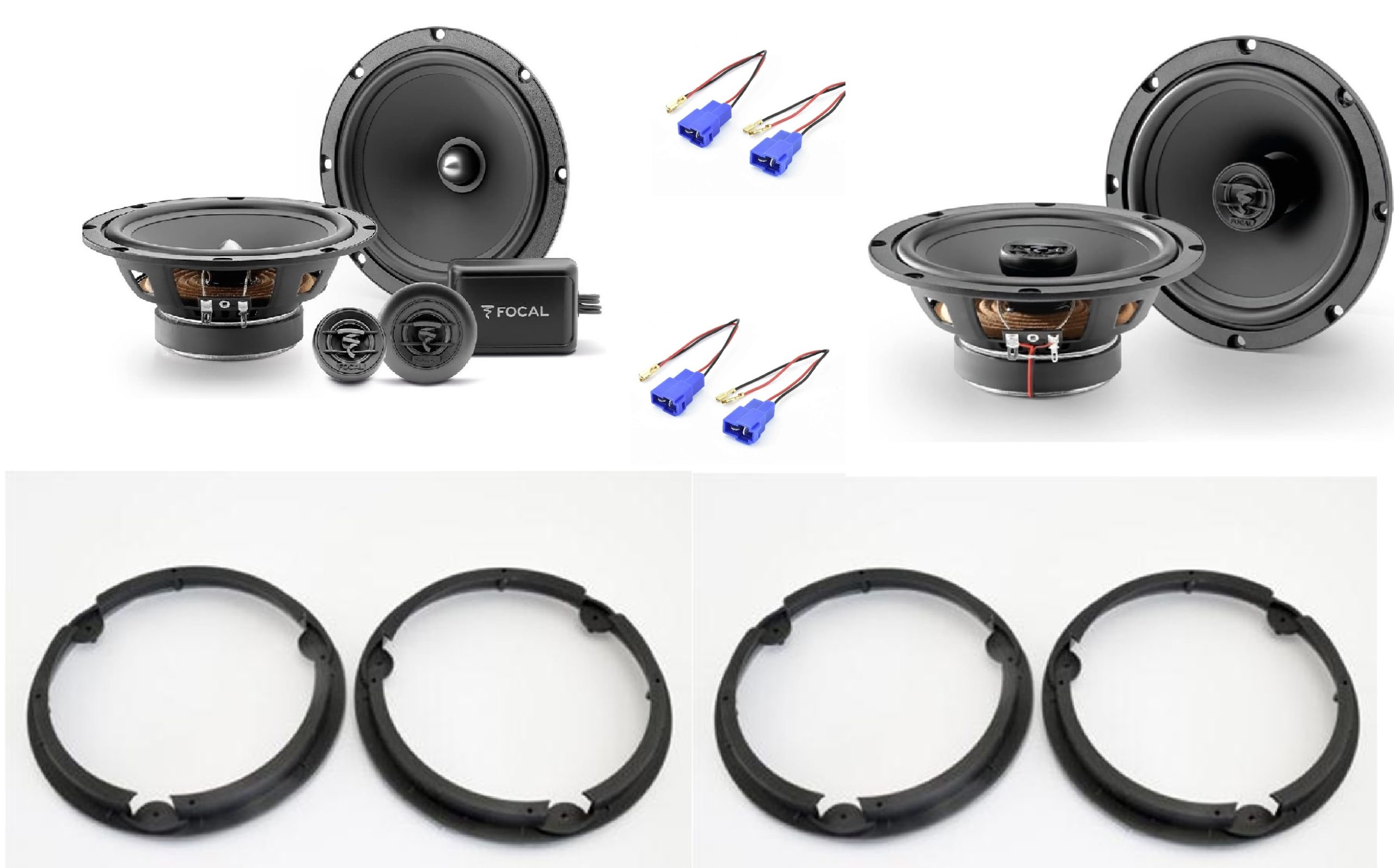 Kit 6 altoparlanti Focal per Suzuki Vitara (LY) serie dal 2015 Anteriori e Posteriori