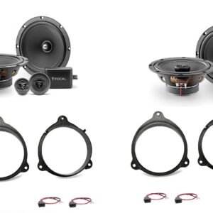 Kit 6 altoparlanti Focal per Mercedes CLS serie (W219) dal 2003 al 2010 Anteriori e Posteriori