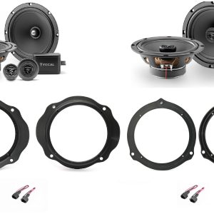 Kit 6 altoparlanti Focal per Ford Ecosport serie dal 2013 al 2022 Anteriori e Posteriori