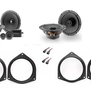 Kit 6 altoparlanti Focal per Kia Sportage serie (JE) dal 2004 al 2010 Anteriori e Posteriori