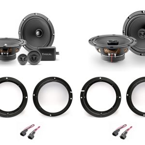 Kit 6 altoparlanti Focal per Kia Soul II serie dal 2014 al 2017 Anteriori e Posteriori