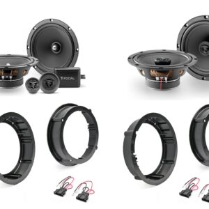 Kit 6 altoparlanti Focal per Volkswagen Golf VI VII serie dal 2008 al 2019