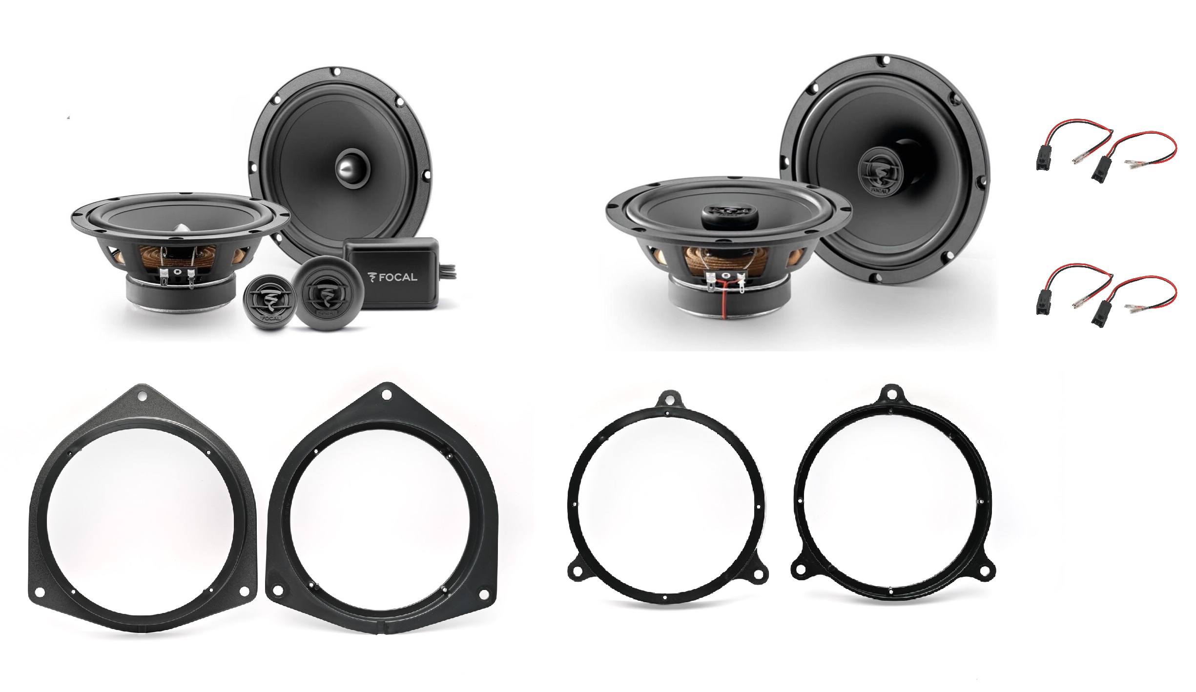 Kit 6 altoparlanti Focal per Subaru WRX STI 2015 - 2021 impianto Harman Kardon
