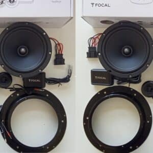 Kit 8 altoparlanti FOCAL per Porsche Cayenne (9pa) 2002-2010 Anteriori e Posteriori
