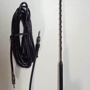Antenna da tetto per Fiat Panda serie dal 2003 attacco ISO con cavo