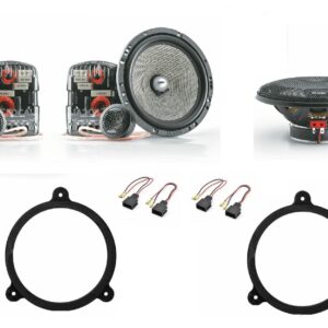 Kit altoparlanti Focal Access per Toyota Auris (E180) serie dal 2012 al 2018 Anteriori e Posteriori