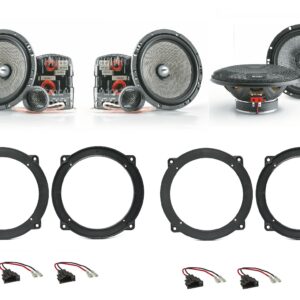 Kit altoparlanti Focal Access per Audi A4 B6 Cabriolet (8H7) Anteriori e Posteriori