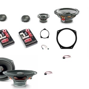Kit sound upgrade Focal per Mini R58 Coupè serie dal 2012 al 2015 ampl+subw.+altop.
