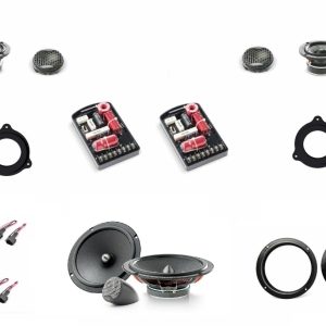 Kit altoparlanti 3 vie anteriori + 2 vie posteriori Focal per Audi TT