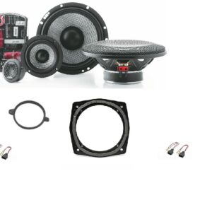 Kit 3 vie Focal Access sub/amplificatore Focal iSub 2.1 per Mitsubishi L200 3° serie dal 1996 al 2005