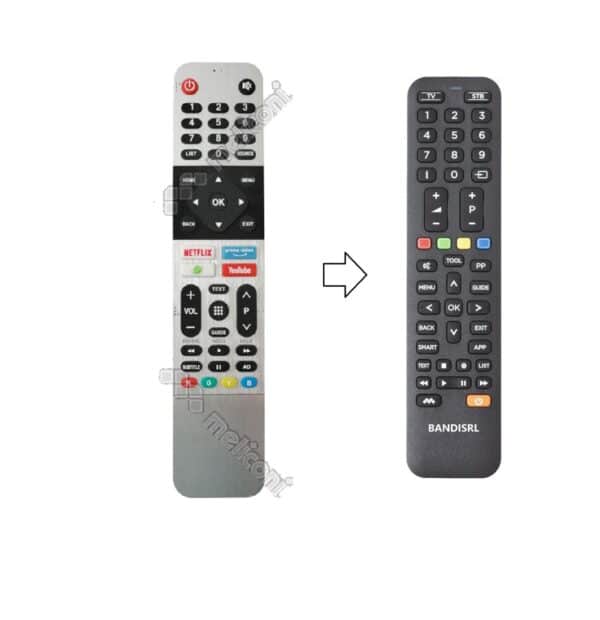 Telecomando compatibile già programmato per  ZEPHIR TAN 32-7000