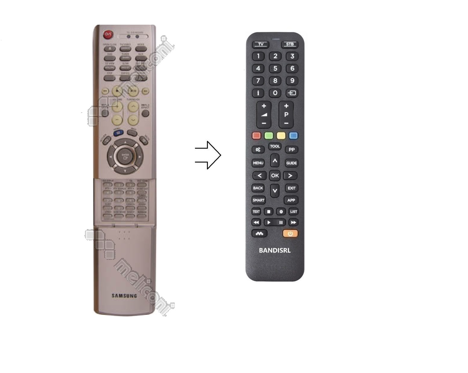 TELECOMANDO COMPATIBILE (NON ORIGINALE) PER Samsung HT-DS420
