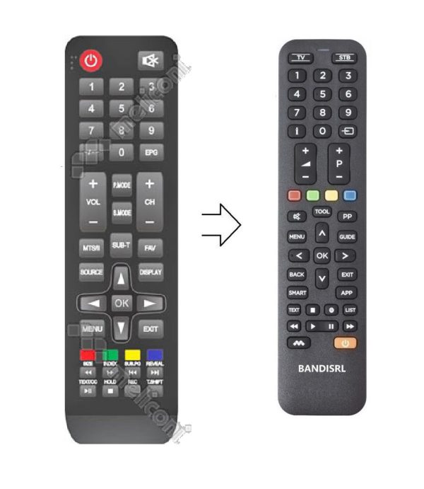 1473* Telecomando compatibile per TV Tesla 32M320BH