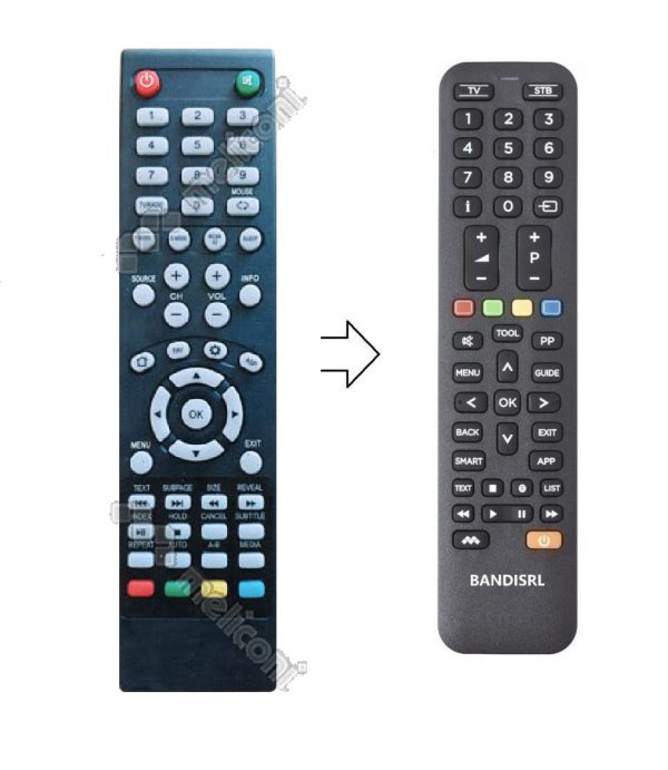 * Telecomando compatibile per Q.BELL QT32A02 versione con telecomando come in foto