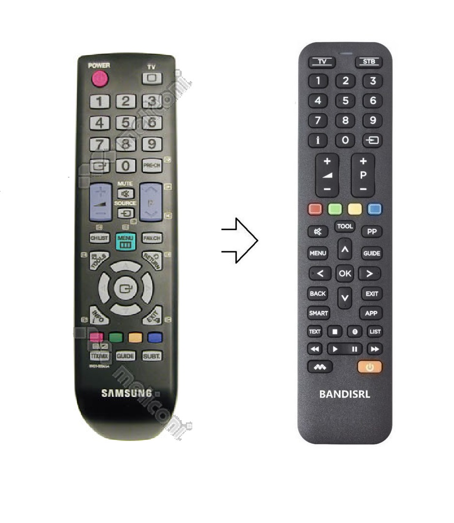 1010* Telecomando compatibile con Samsung LE32B350F1W