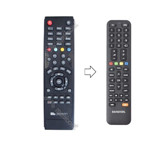 Telecomando compatibile per Jepssen Mediabox S-1 HD